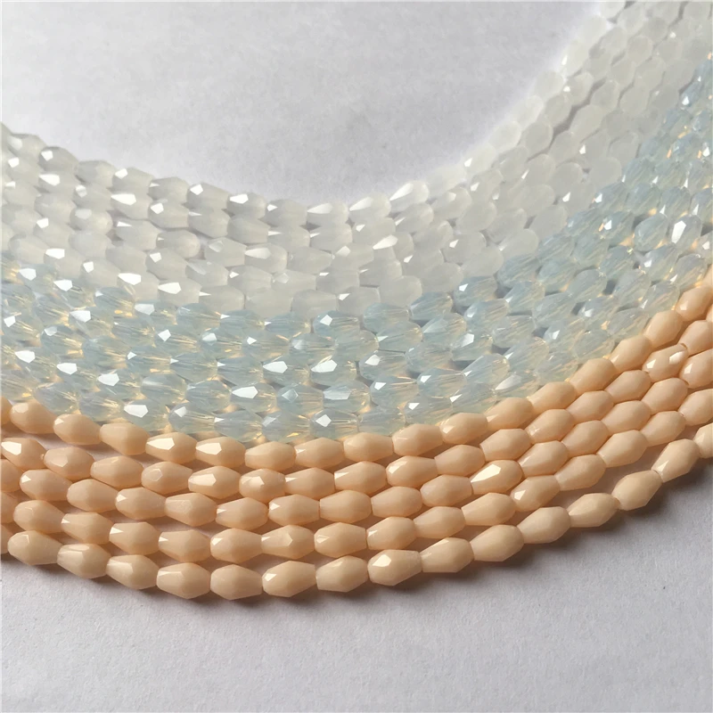 
3x5 seed beads crystal beads glass faceted beads for jewelry making 