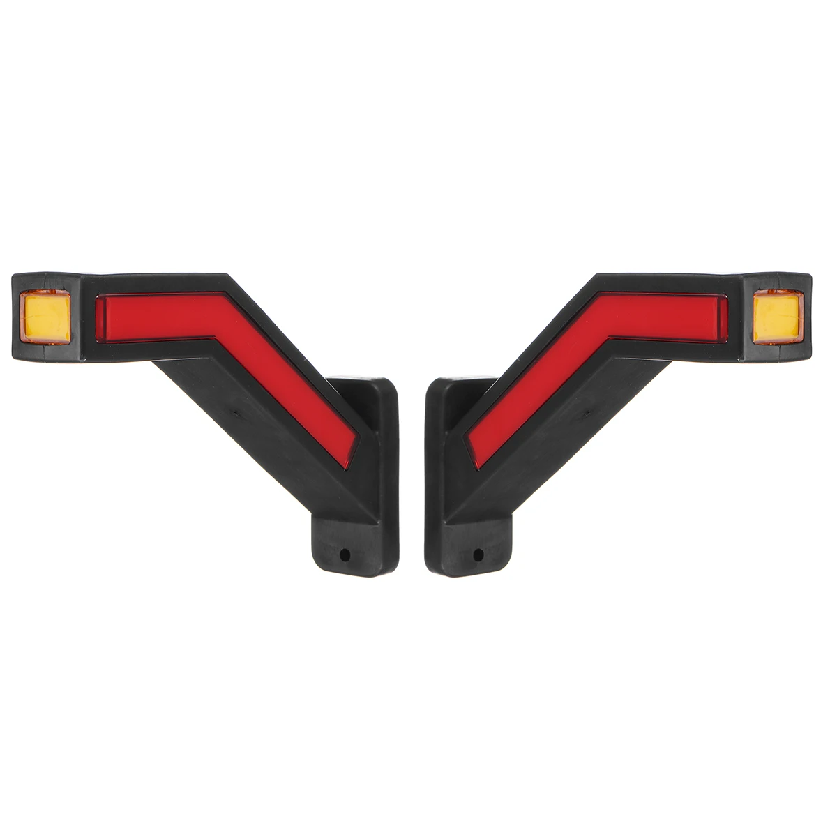 LED Side Marker Trailer  Light Dynamic Turn Signal Indicator Car Van Outline Marker Lighting Truck Brake Stop Signal Lamp