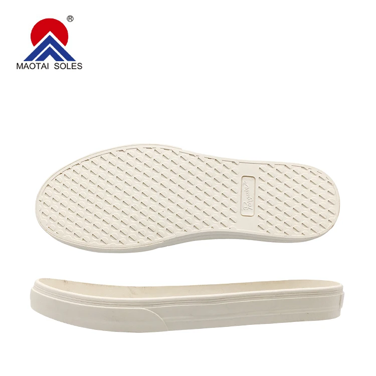 Maotai new style white light weight Good Elasticity rubber sole for skateboard shoe Soles
