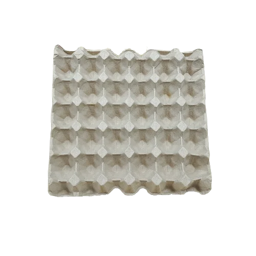 Biodegradable egg carton empty 30 cells tray box packaging for chicken egg