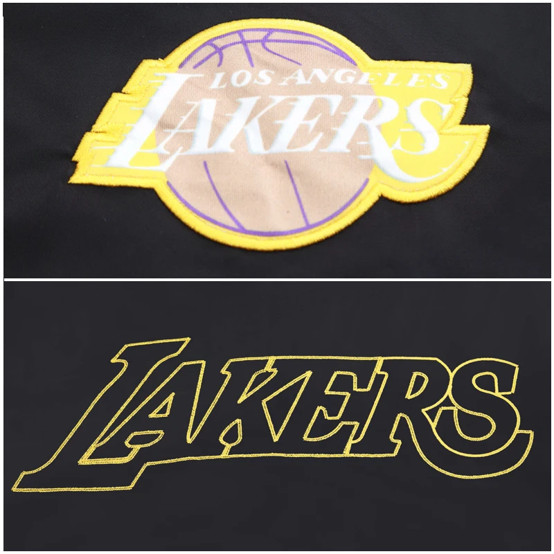 New Design Embroidery Logo Winter Mens Boys Bomber Basketball Jacket