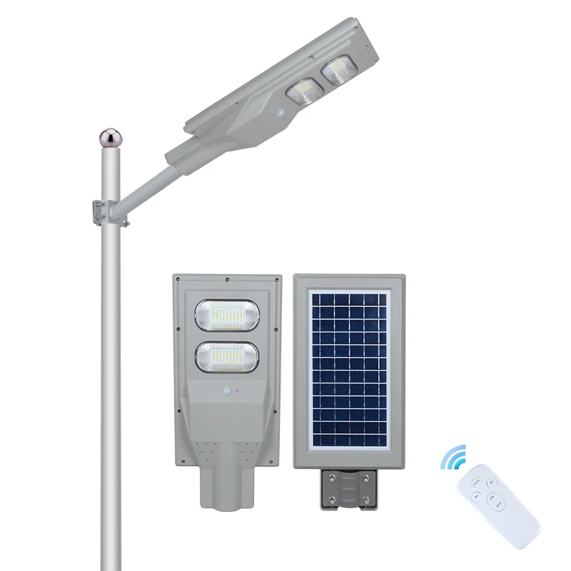 ALLTOP High Quality Outdoor Ip65 Waterproof Pir Sensor 30w 60w 90w 120w 150w All in One Solar LED Street Light Lamp