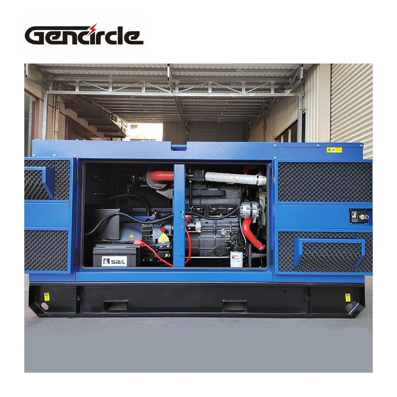 Fast Delivery Power Plant 50/60Hz 20kw 40kw 60kw Soundproof Diesel Generator 3 Phases