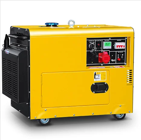 Family Acid Portable Diesel Generator super silent power generator 10kw