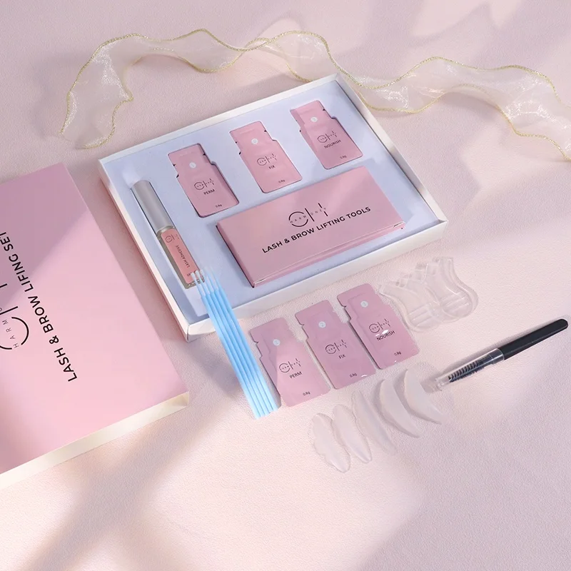Kit lash lifting 4 In 1 Without thioglycolic acid eyelash lifting new formula premium tool perming lashes and brow lifting kit