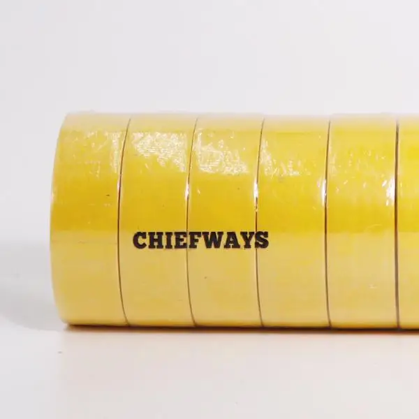 PVC tape insulating adhesive yellow Tape Electrical Tape 10m