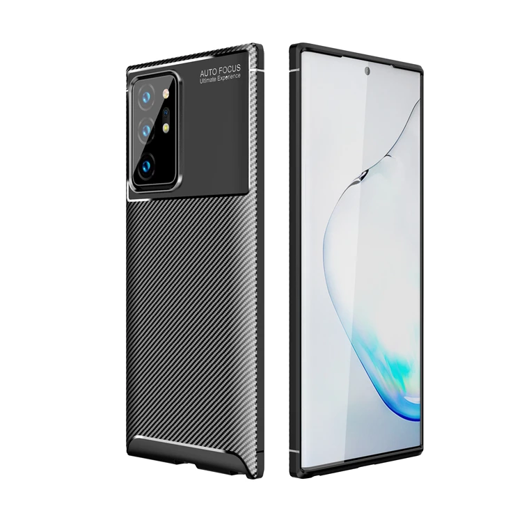 Чехол для Samsung Galaxy Note20, мягкий чехол из углеродного волокна для Samsung Galaxy Note 20 Ultra
