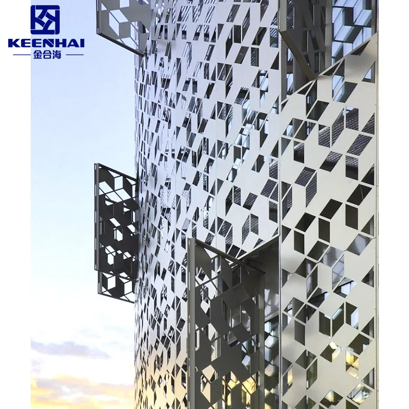 Keenhai Facade Cladding Panel Building Facade Panels For Buildings Exterior