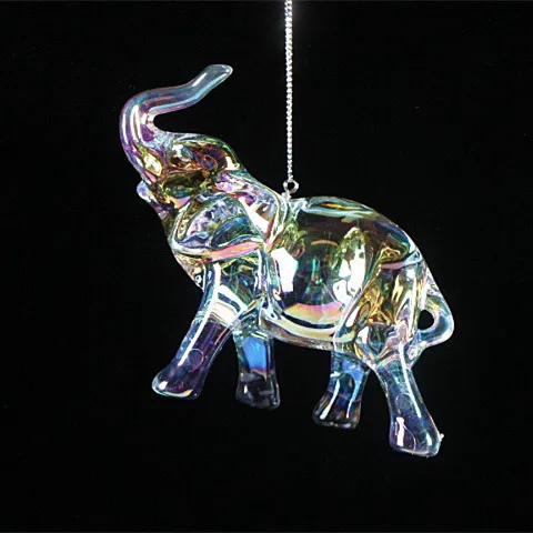 Christmas Plastic Elephant Ornament