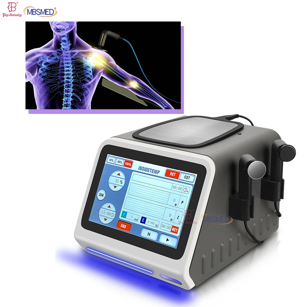 448 кГц текарная терапия Indiba Radiofrecuencia Equipos De Fisioterapia при боли в костях спины