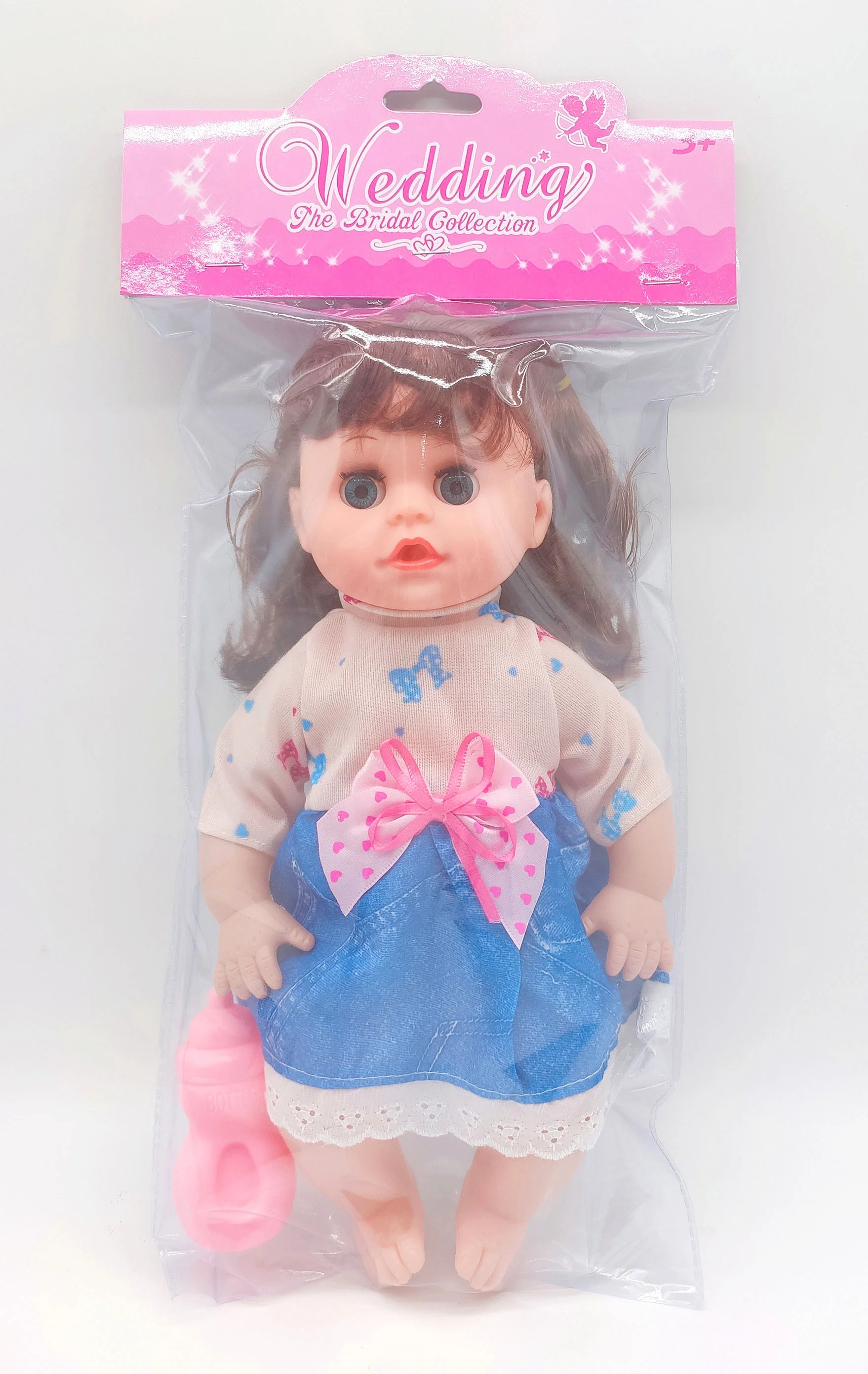 14 Inch Sounds Pee Doll Girl Doll Baby Dolls Toys with accessories IC girls kids toys
