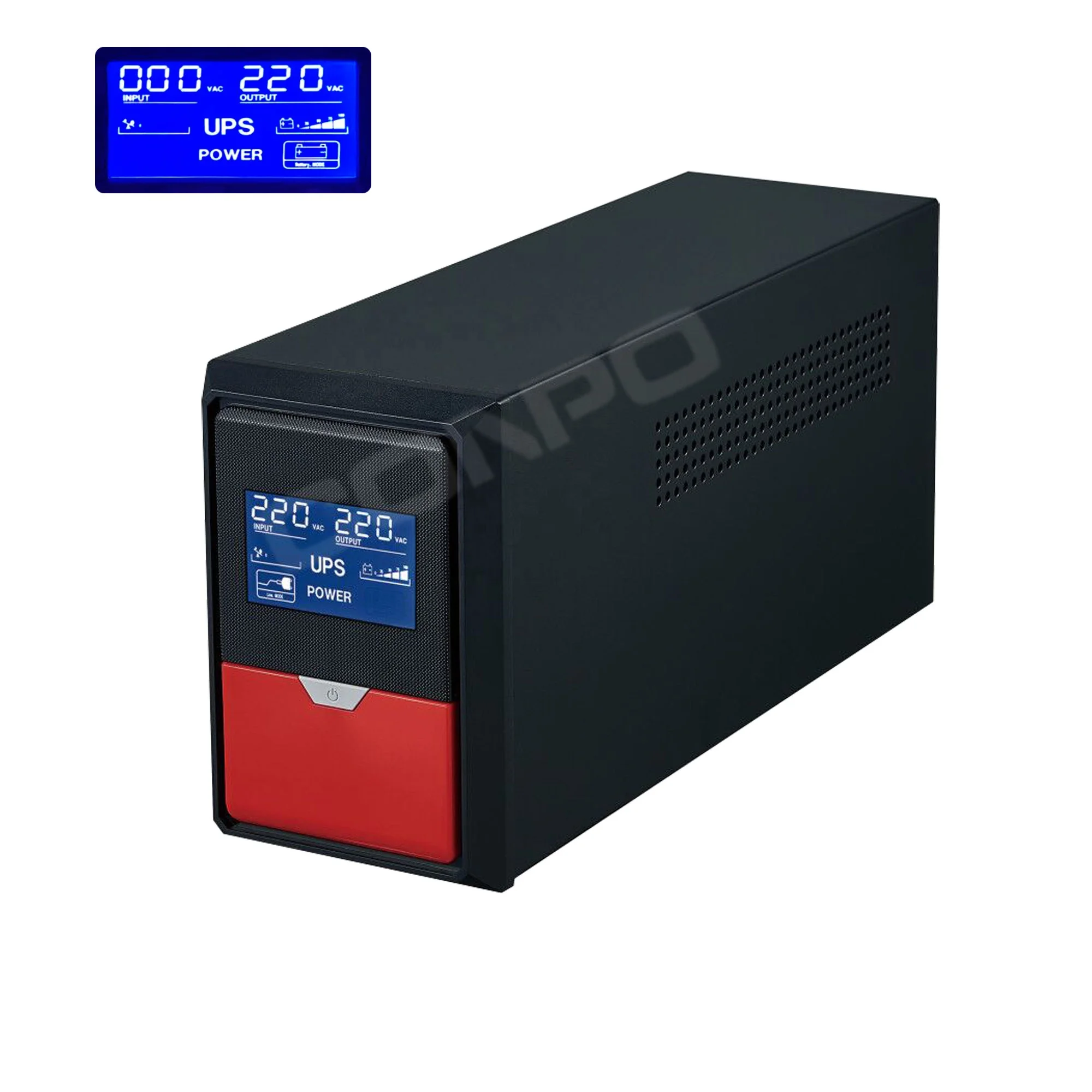 PK800 800VA/480W, in-built Battery 9AH/12V*1, Offline UPS/Line interactive UPS with Surge etc. full protections 110V/220V