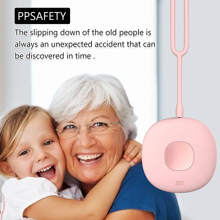 Real-time position multifunctional self defense keychain alarm with sos panic button