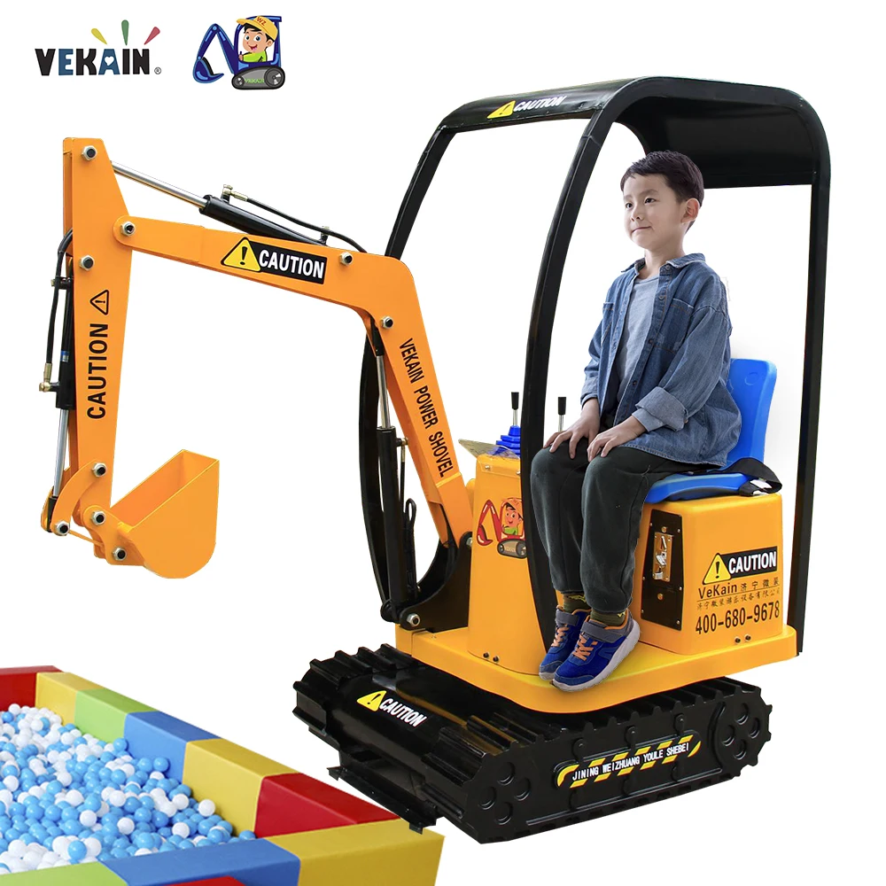factory price kids ride on excavator toys children ride on cars gift boys sliding car excavator