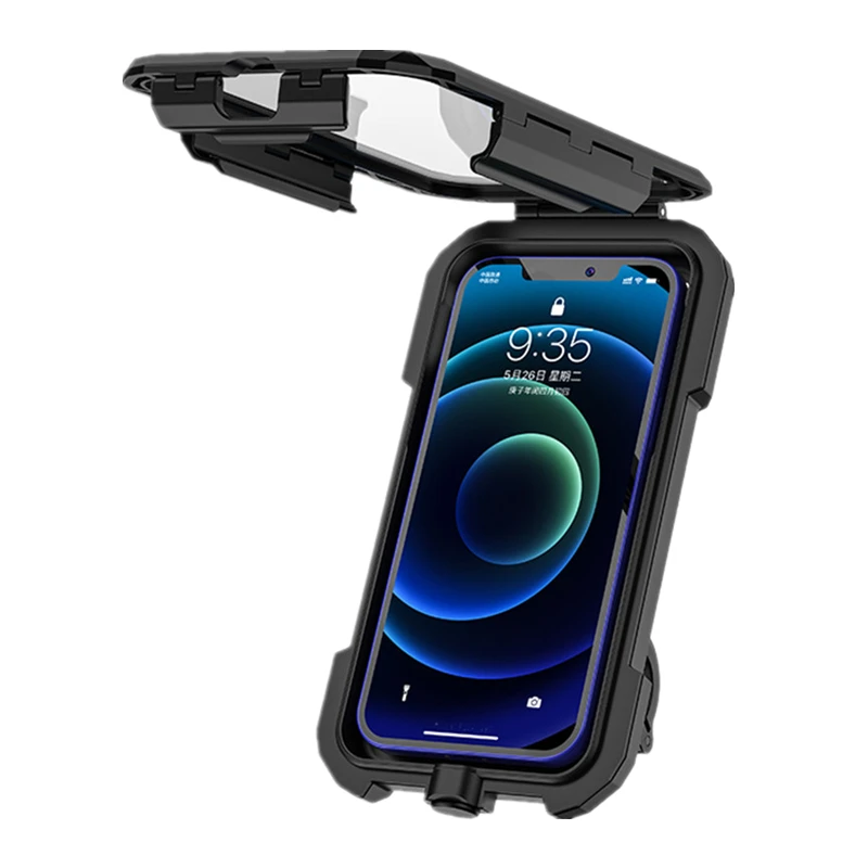 Wireless Charger Motorcycle Mount 5.5-7.0 Inches Phone Bike Holder For Bicycle And Motorcycle