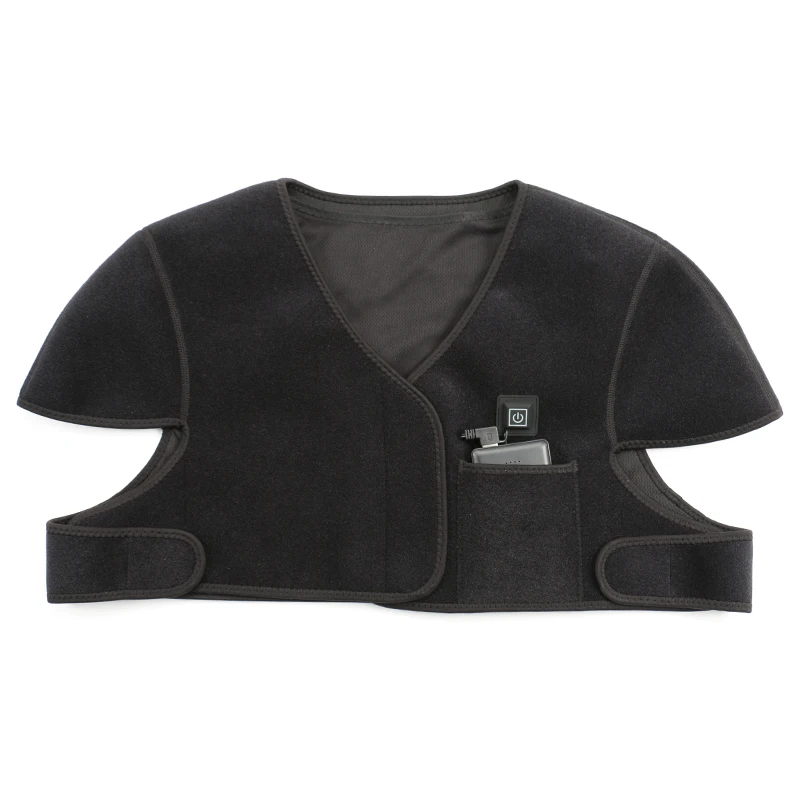 Unisex usb powered electrothermal vest for seniors and outdoor working people