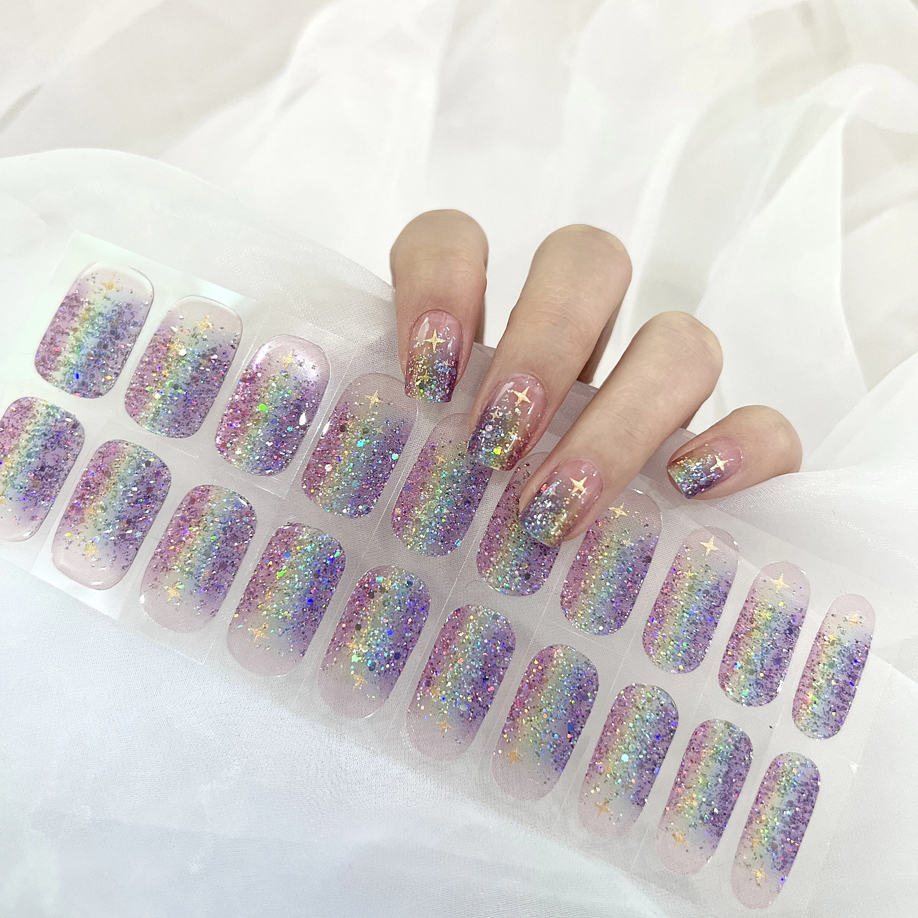 new magic technology gel nail wraps no need uv lamp no need top coat