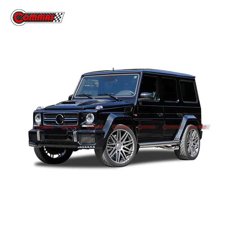 Upgrade To Bra-B Style Car Front Rear Bumper Assembly Engine Cover Body Kit For Mercedes Bens G Class W463