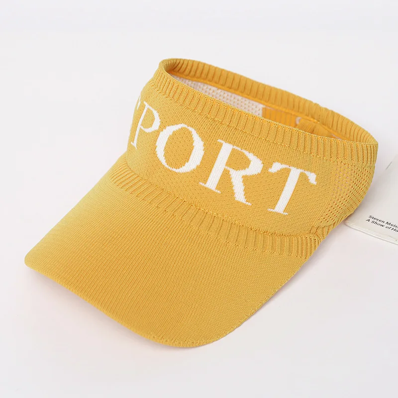 More benefits in factory wholesale Sports Jacquard Sun Visor Hat for Women Perfect for Golf Tennis and Cycling