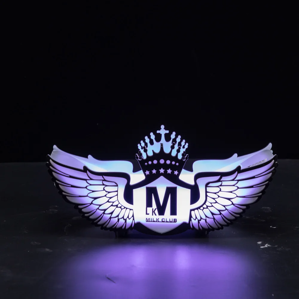 LED display bottle glorifier One Bottle Bird Wings Presenter