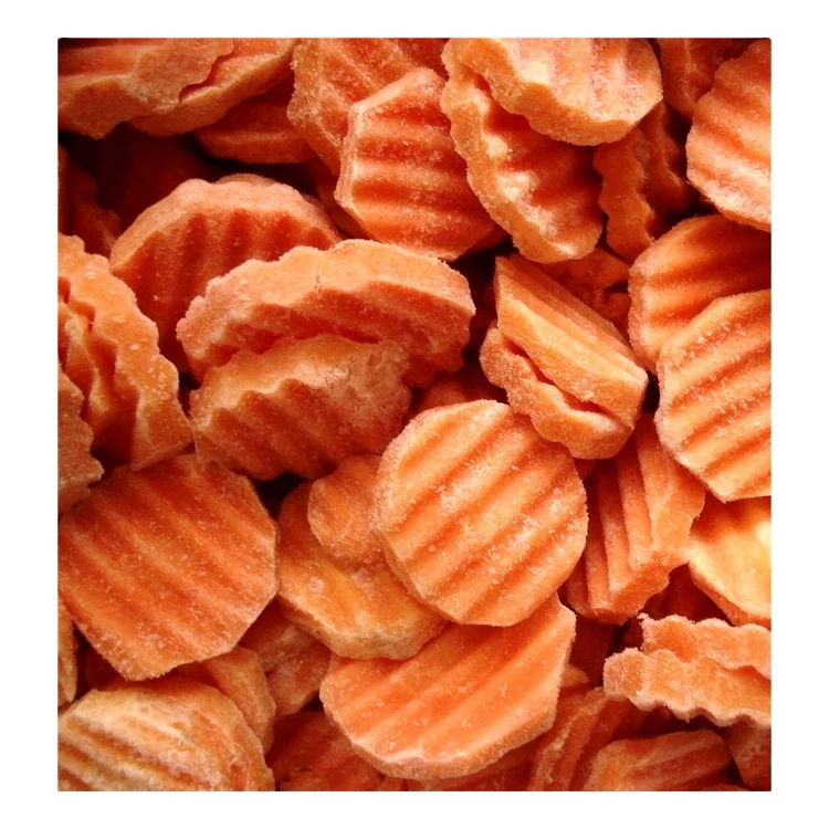 superior quality GuangYe frozen vegetables No additions IQF fresh Good quality organic Frozen Carrot slices