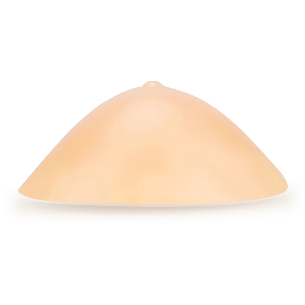 ONEFENG Triangle Silicone Breast Form Mastectomy Prosthesis Concave Bra Enhancer Inserts (1 Piece)