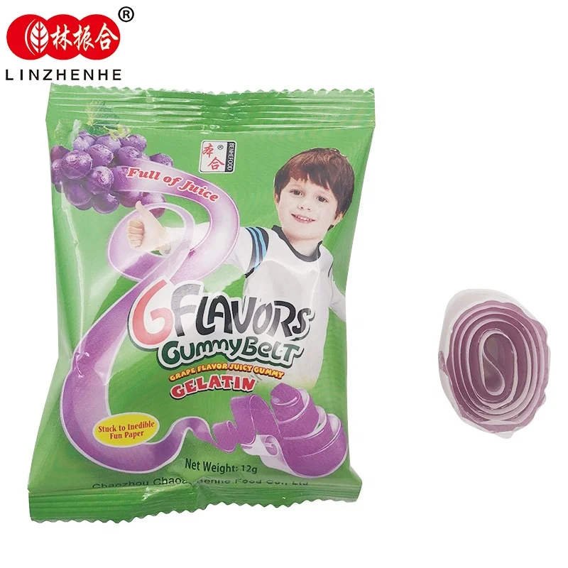 OEM fruit juice vitamin soft gummy jelly gelatin sweet candy