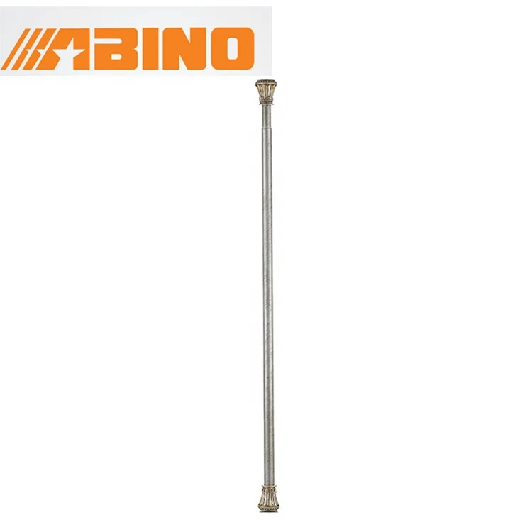 Ad high quality resin shower curtain rod extension rod