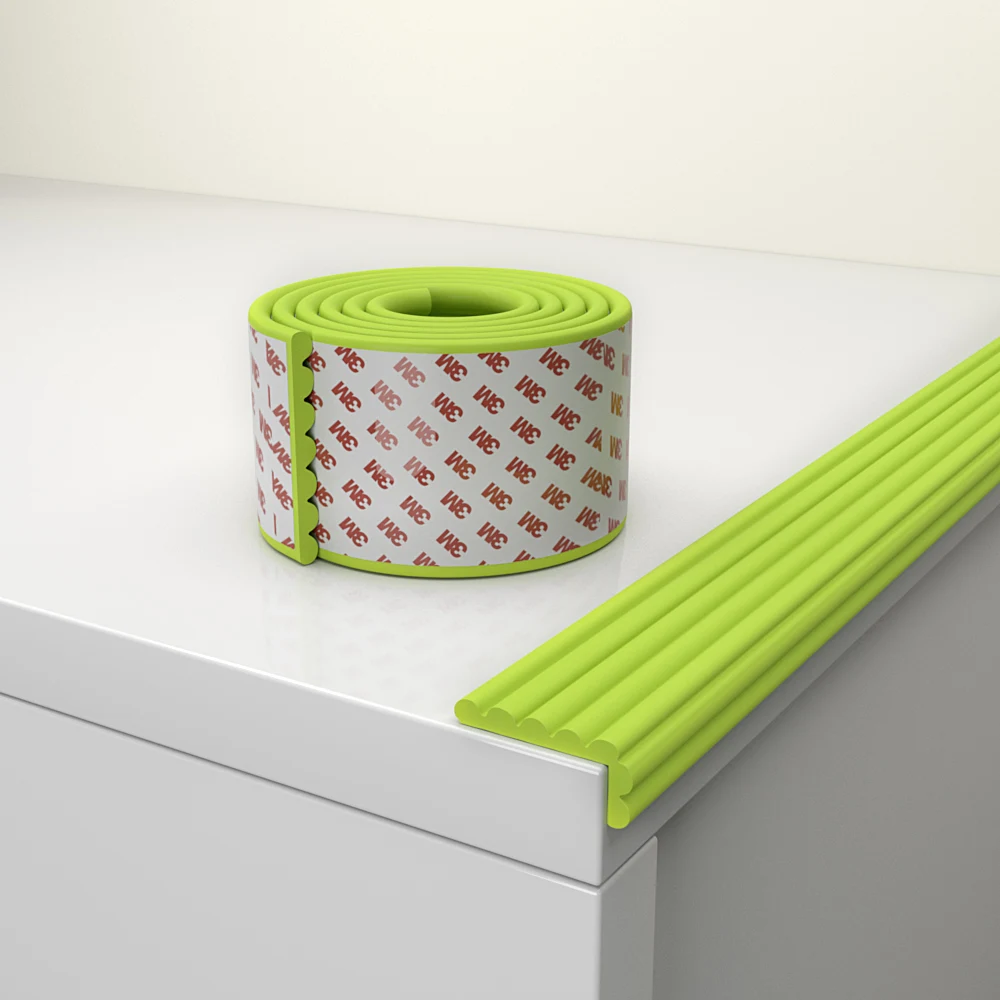 Многофункциональная Защитная резиновая накладка на ковер с острыми краями