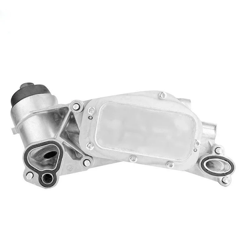 Масляный радиатор двигателя с масляным фильтром в сборе из алюминия 93186324 12992593 25199751/ 931 863 24 /129 925 93/ A0014A0054