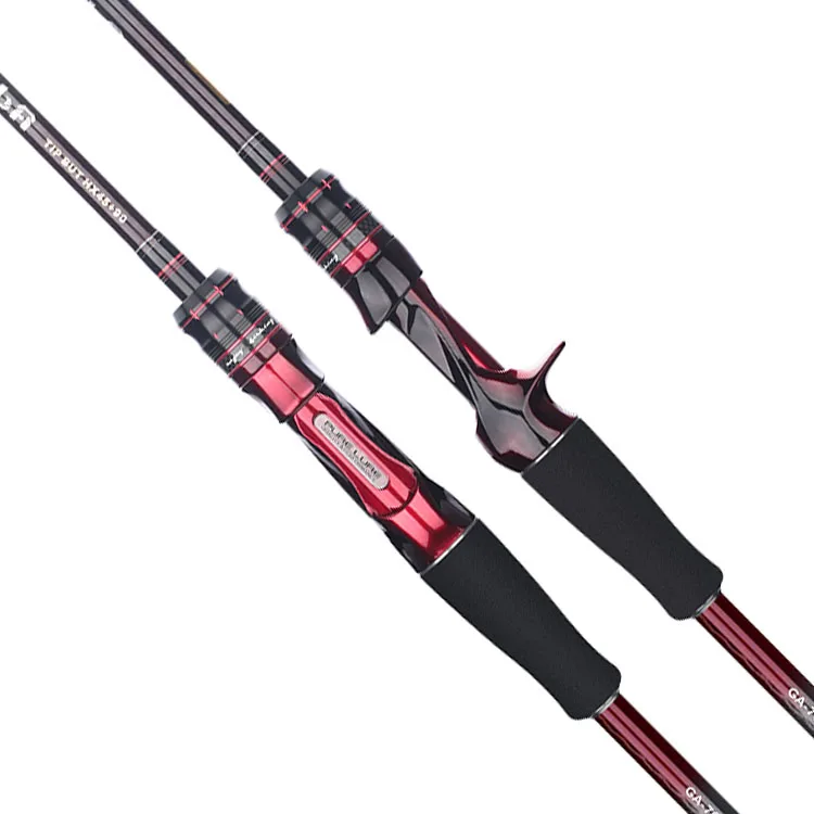 Alpha Wholesale Peche High Quality Baitcasting Rod Fishing Fuji Guide Casting Fishing Rods