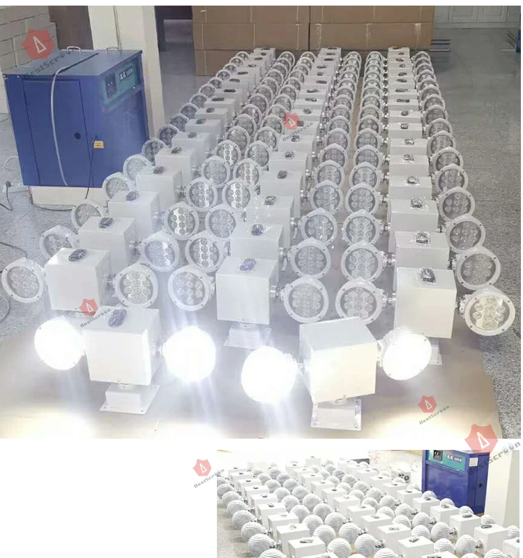 Car Roof Mounted 1.8 meter 2*200W or 4*200w Flood LED Light Tower spotlight light tower
