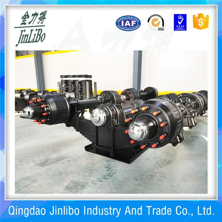 28T Bogie Trailer SUSPENSION factory direct 32T 24T in middle Asia Market