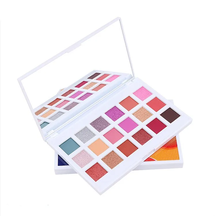 Matte Shimmer Glitter OEM Selects Color Fill Anylady Eyeshadow Palette