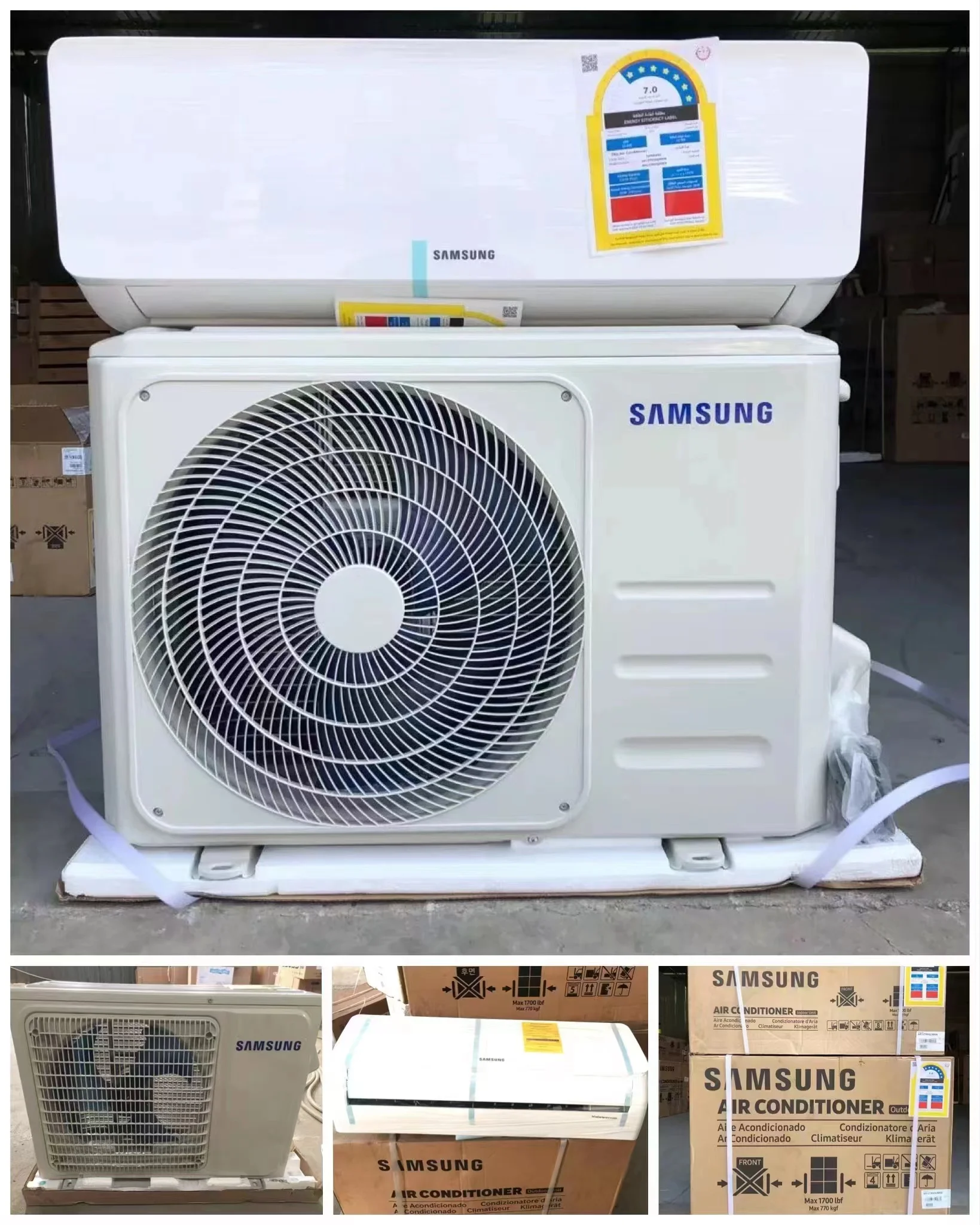 2023 только охлаждение R32 R410a разделенный Настенный Кондиционер 18000BTU высокоэффективный увлажнитель инвертор Hisense Samsung Chigo Factory