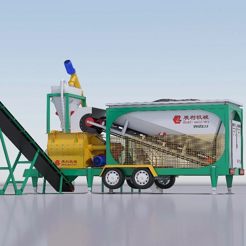 mobile concrete plant ready mix concrete plant for sale