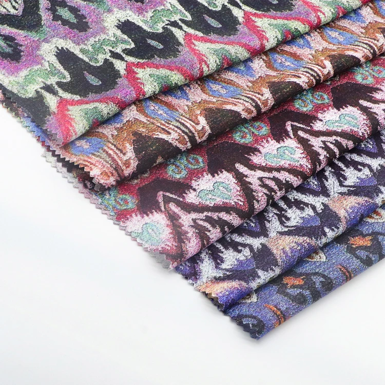 100% полиэстер, ткань с цифровой печатью для платья, индивидуальный принт, приятный для кожи цвет