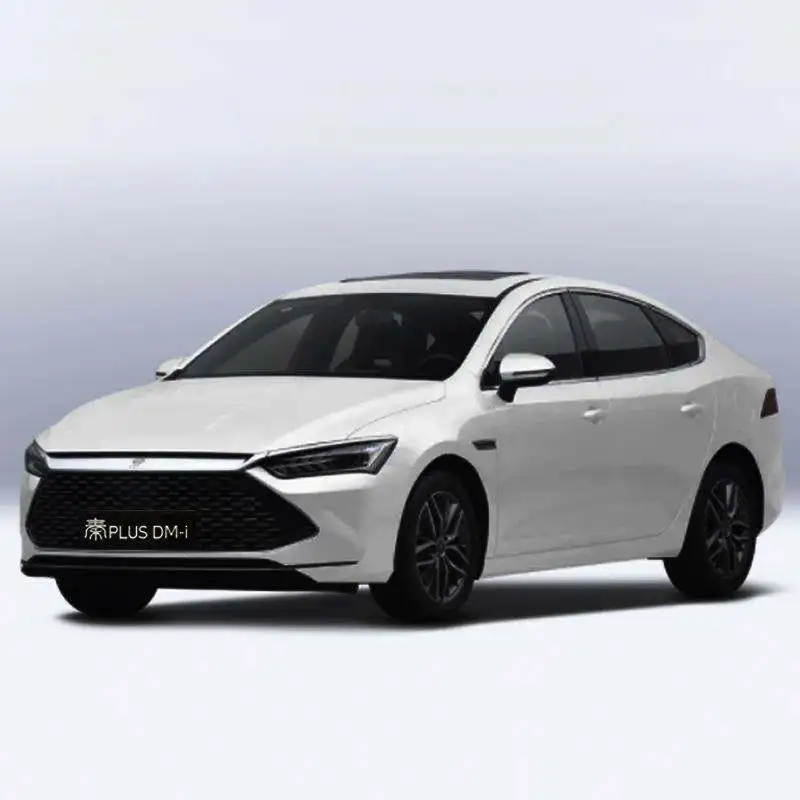 Четырехколесный электромобиль б/у дешевые автомобили BYD QIN PLUS электроавтомобиль на продажу