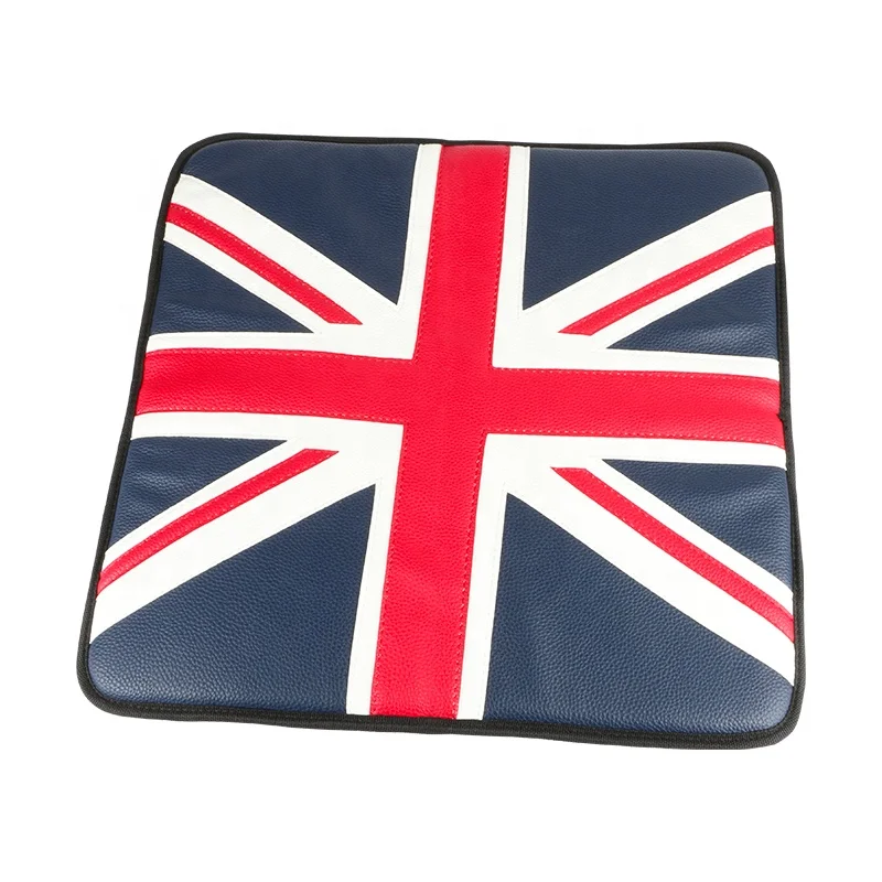 Union Jack For Mini Cooper Seat Cover Season Breathable Flag Car Cushion R55 R56 R60 F54 F55 F56
