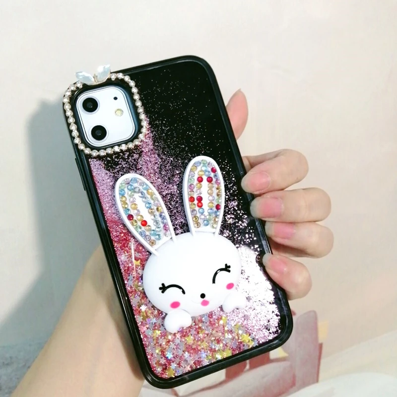 2022 New arrival glitter Liquid Quicksand mobile phone back cover soft TPU case for iphone 13 12 11pro max xs xr xsmax accessory