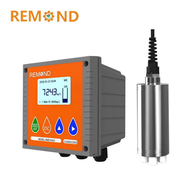 Измеритель концентрации осадка, датчик общего объема подвешенных твердых частиц, TSS анализатор, датчик MLSS для очистки воды
