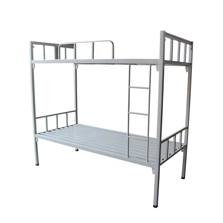 Home School Apartment Dormitory Heavy Duty Steel Metal Bunk Bed Commercial Steel Frame Double Bunk Beds