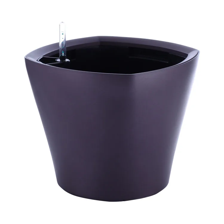 Garden hot sale flower pot sself watering planter