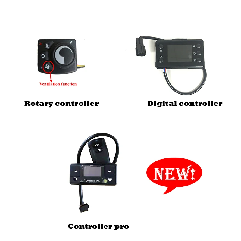 NF 5KW 12V air parking heater diesel with intelligent plateau digital timing controller for trucks boat caravans