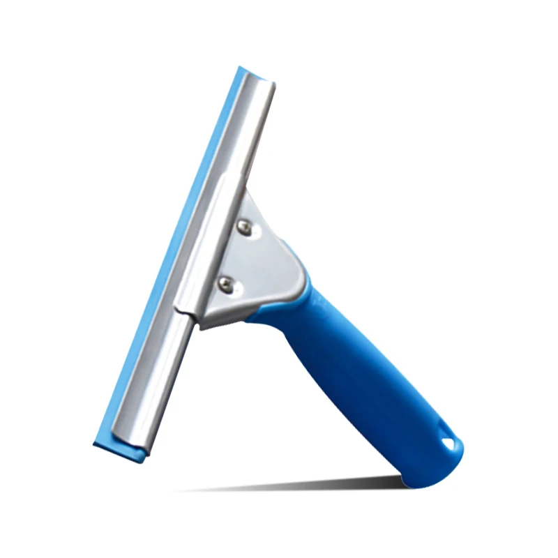 Оптовая продажа из микрофибры и голубого цвета из нержавеющей стали стеклоочистители, Простые Стеклянные очистка лобового стекла, 10 дюймов плоский Стеклоочистители