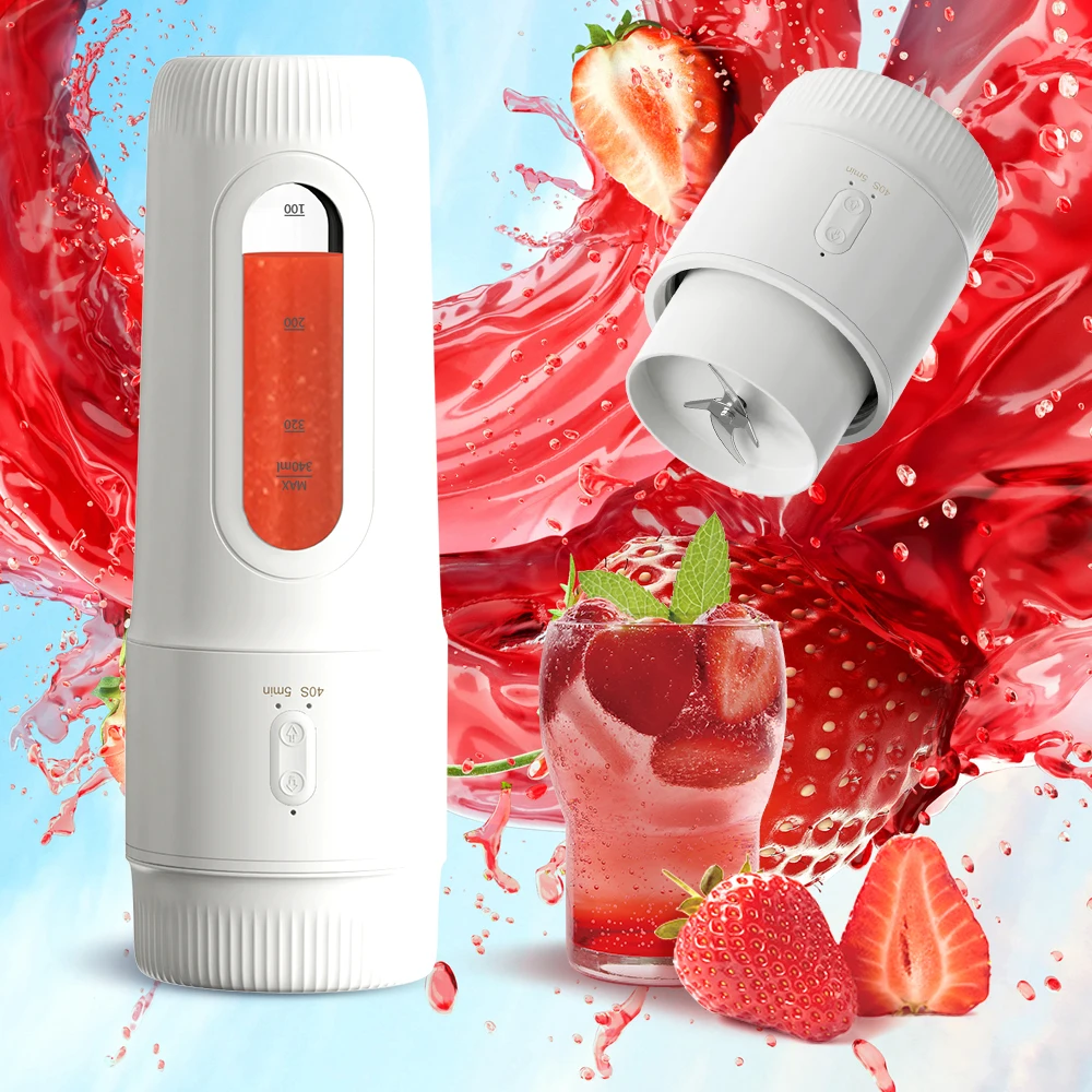 Portable Blender and Juicer Slow Electric Automatic Juice Machine  Orange Juicer Machine Lemon Squeezer Fruit Juicer BPA free