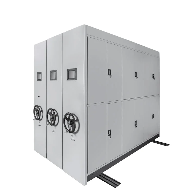 Professional Archives Mechanical Mobile Shelving Filing System