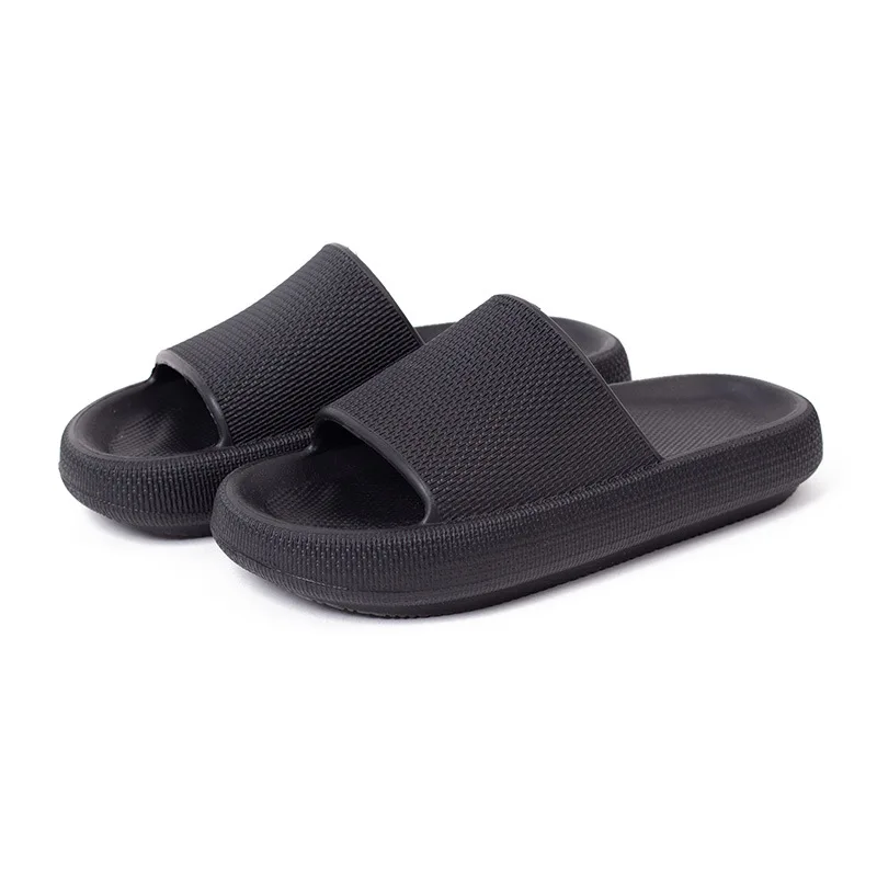 Couples indoor drag thick-soled excellent tuning shoes men and women summer bathroom sandals home drag feces slippers women