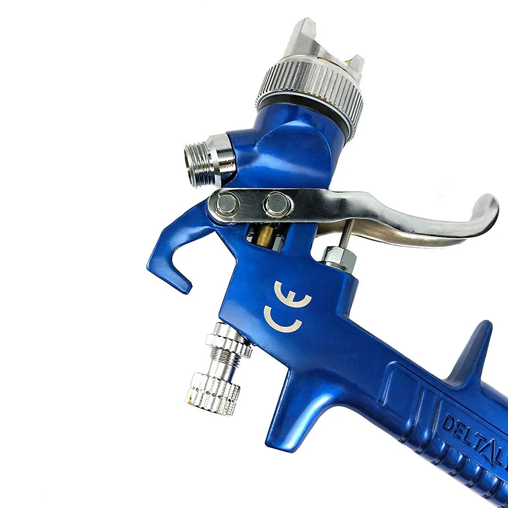 Manual H2000 car furniture small repair gun caliber 0.8 tank capacity 125ml, HVLP spray gun pneumatic tools, high atomizing spra