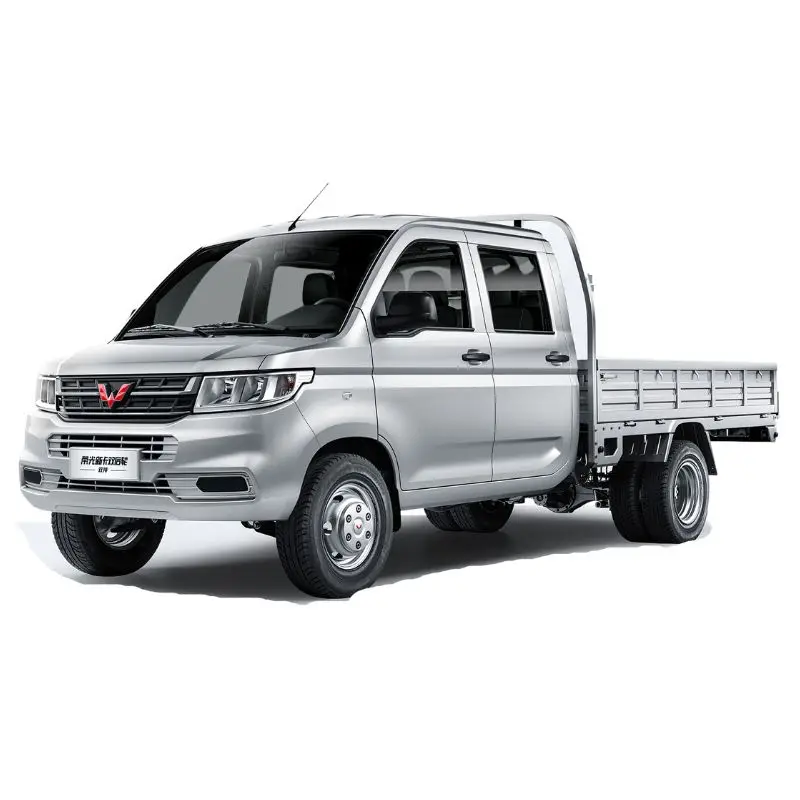 Official Store Wuling Rongguang Xinka 1.5l 2 Seats Cargo Pickup Truck Wuling Truck Petrol Car Pickup Truck for Sale